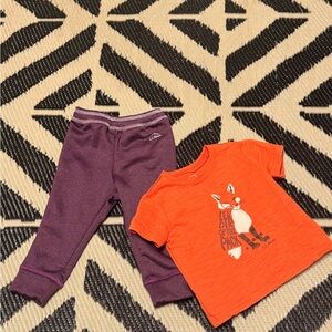 L.L. Bean Orange Infant Tee